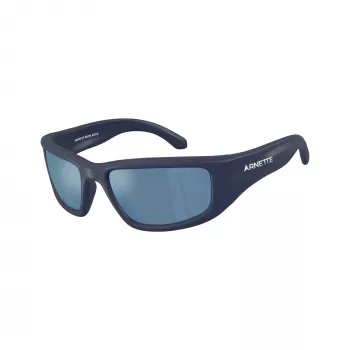 Arnette AN4358 275922 férfi téglalap napszemüveg, matt fekete keret, szürke lencse, 58mm