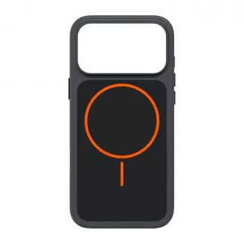 SBS D3O Core tok iPhone 18 Pro Max / 17 Pro Max készülékhez, MagSafe-kompatibilis, fekete-narancs
