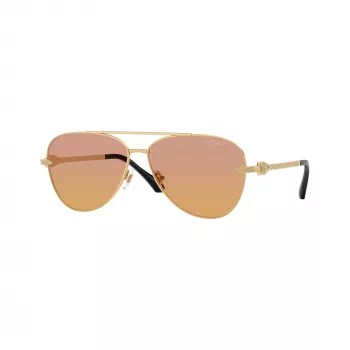 Versace VE2283-1002EL férfi napszemüveg, fekete keret, szürke lencse, 61mm