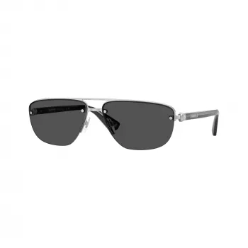 BURBERRY férfi BE3164 pilóta napszemüveg, gunmetal keret, sötétszürke lencse, 62mm BE3164-100587