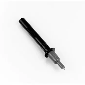 HT Instruments 404-IECN 4mm banándugó aljzatra biztonsági adapter, CAT III 1000V / CAT IV 600V, 32A, fekete 1003020
