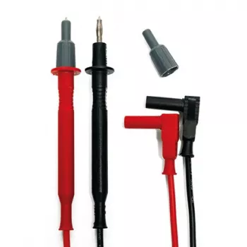 HT Instruments 4413-2 biztonsági mérővezetékek, 2 m, CAT IV 1000V, 10 A, piros/fekete 1003090