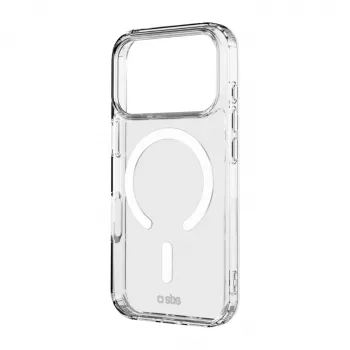 SBS Light Mag tok iPhone 18 Pro Max / 17 Pro Max-hoz, MagSafe-kompatibilis, átlátszó