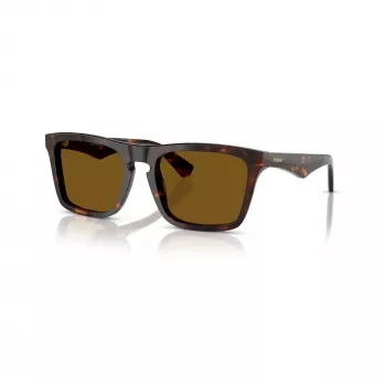 Burberry BE4434-300283 férfi napszemüveg, sötétbarna havanna keret, barna gradient lencsék, 57/20/145 mm