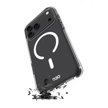 PURO Impact Clear D3O Bio tok Apple iPhone 17 Pro-hoz, MagSafe-kompatibilis, átlátszó (PUIPC17P63IMPCLD3OTR)