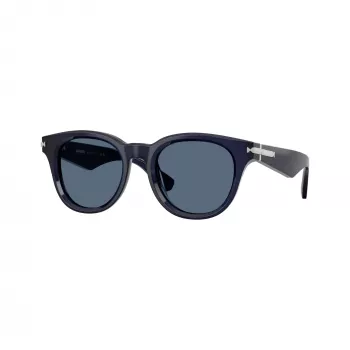 Burberry BE4439-412080 férfi napszemüveg, négyzetes, acetát, Havana/sötétszürke, 51 mm