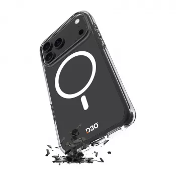 PURO átlátszó tok Apple iPhone 17 Pro Max-hoz MagSafe-dzsel - fehér
