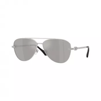 Versace VE2283-10006G férfi pilóta napszemüveg fekete/szürke tükrözött 61 mm