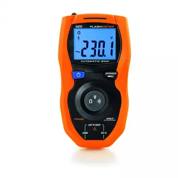 HT Instruments Flashmeter digitális multiméter, vízálló (IP67), CAT IV 600V, 4000 counts, True RMS 1010605