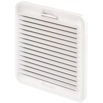 Finder 7F.02.0.000.5000 kifúvószűrő 7F.20 sorozatú kapcsolószekrény-ventilátorokhoz, G3, IP54, világosszürke