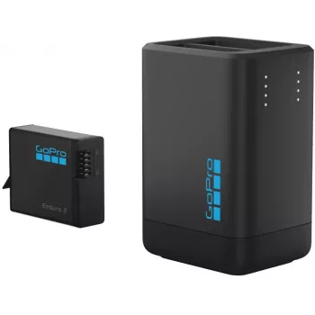 GoPro dupla töltő + Enduro akkumulátor (AGDBD-001-EU)