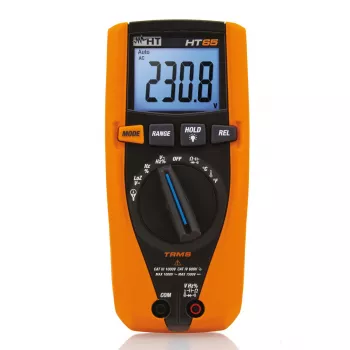 HT Instruments HT65 digitális multiméter, CAT III 1000V, CAT IV 600V, 4000 counts, 1010345