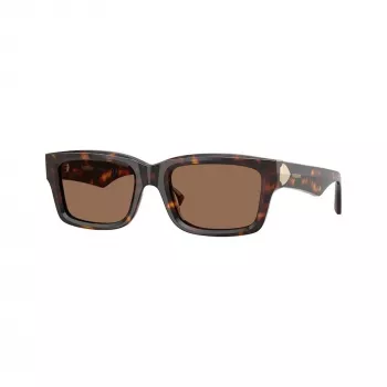 Burberry BE4443-300273 női macskaszem napszemüveg, Havana keret, barna színátmenetes lencsék, 55mm