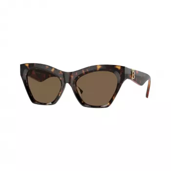 Burberry BE4420U300273 női napszemüveg, négyzetes, sötét havanna keret, barna színátmenetes lencse, 55mm