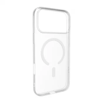 PURO Mag Cover tok Apple iPhone 17 Pro készülékhez - átlátszó szürke rózsaszín PUIPC17P6303MAGTRGRS