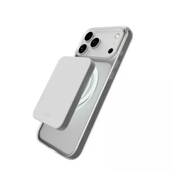 PURO Mag Cover tok Apple iPhone 17 Pro készülékhez - átlátszó szürke rózsaszín PUIPC17P6303MAGTRGRS