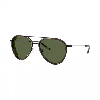 Emporio Armani férfi napszemüveg téglalap alakú EA2163-300171 fekete/szürke 56mm