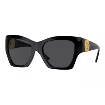 Versace VE4452 GB1/87 női cat-eye napszemüveg fekete/szürke 54mm