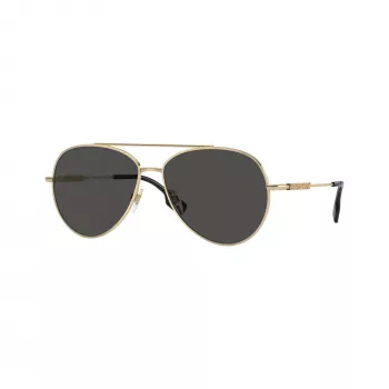 Burberry női BE3147 cat-eye napszemüveg, sötétbarna havanna keret, barna színátmenetes lencse, 58mm BE3147-110987