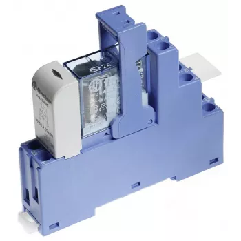 Finder 48.61.9.024.1050 interfészrelé 24V DC 16A 1 váltó