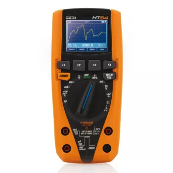HT Instruments HT64 digitális multiméter adatrögzítővel, True RMS, CAT III 1000V / CAT IV 600V, 6000 counts 1010340