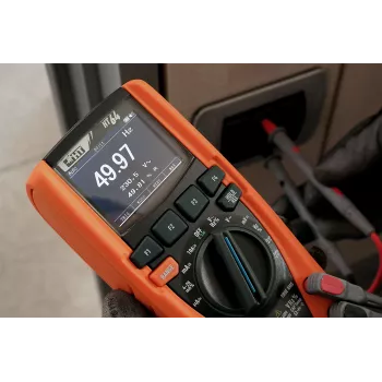 HT Instruments HT64 digitális multiméter adatrögzítővel, True RMS, CAT III 1000V / CAT IV 600V, 6000 counts 1010340