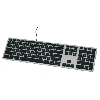 Matias vezetékes USB-C billentyűzet Mac-hez – Space Gray – U.S. verzió FK316CB