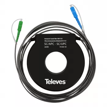 Televes VF-G657A1-150 egymódusú OTDR indítószál 150m 236190