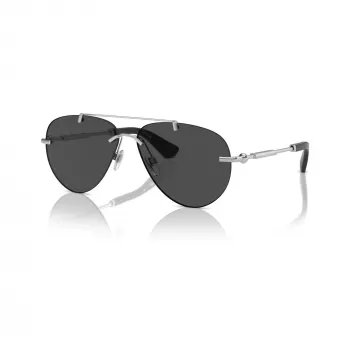 Burberry BE31511316876 női pilóta napszemüveg, arany keret, barna színátmenetes lencse, 60mm