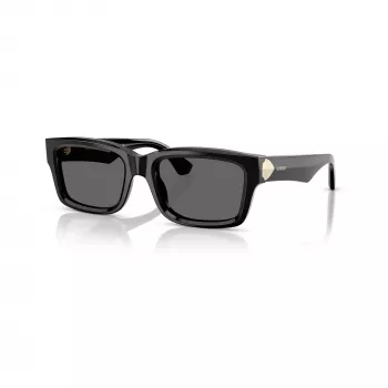 Burberry BE4443-300187 női napszemüveg, fekete keret, szürke lencse, 55/20/145 mm
