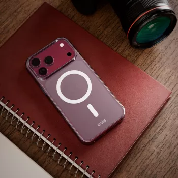 SBS Light Mag Cover tok iPhone 18 Pro / 17 Pro készülékhez, MagSafe-kompatibilis, átlátszó