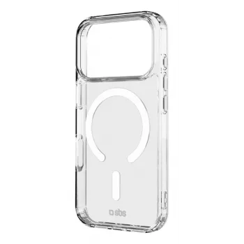 SBS Light Mag Cover tok iPhone 18 Pro / 17 Pro készülékhez, MagSafe-kompatibilis, átlátszó