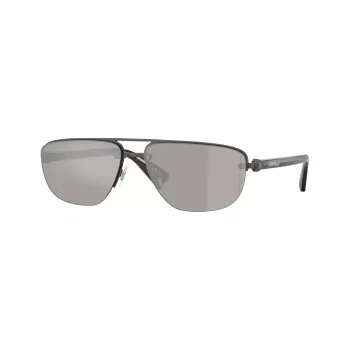 Burberry BE3164-13166G férfi pilóta napszemüveg, fekete keret, szürke színátmenetes lencse, 62mm