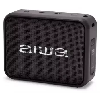 AIWA BS-200MKIII hordozható Bluetooth hangszóró, fekete