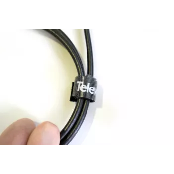 Televes KB 8 tépőzáras kábelkötöző tekercs, 8 mm x 10 m, fekete, újrafelhasználható 200101