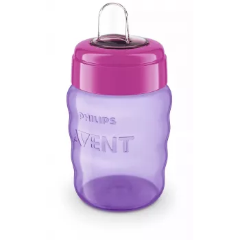 Philips AVENT Easy Sip tanuló pohár 9m+ 260ml szilikon kifolyó rózsaszín