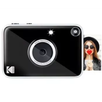 Kodak RODOMATICPBK digitális azonnali nyomtató fényképezőgép 10MP beépített vakuval (fekete)