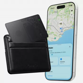 NOMAD Tracking Card V2 – pénztárca-kereső kártya Apple Find My kompatibilis (fekete)