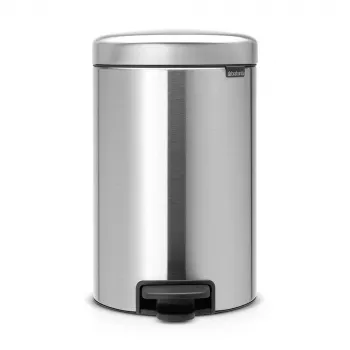 Brabantia NewIcon pedálos kuka 12L Matt Steel
