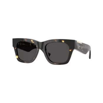 Burberry BE4424-410687 női napszemüveg, macskaszem, átlátszó szürke keret, sötétszürke lencse, 52/18/130 mm