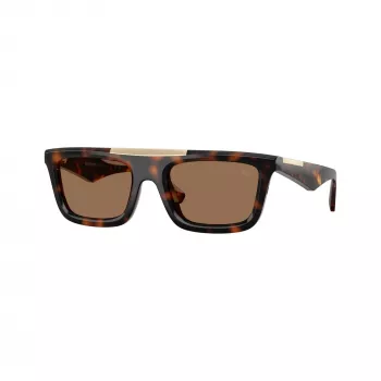 Burberry BE4451U300273 férfi napszemüveg, négyzetes, acetát, havanna, barna színátmenetes lencse, 54-21-140