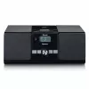 Lenco MC-030BK mikro zenei rendszer Bluetooth, CD, URH rádió, USB, AUX, fekete