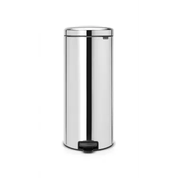 Brabantia NewIcon pedálos kuka 30L Brilliant Steel