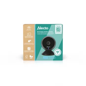 Alecto SMARTBABY5BK digitális videós bébiőr, 2,4 GHz FHSS, 2,4