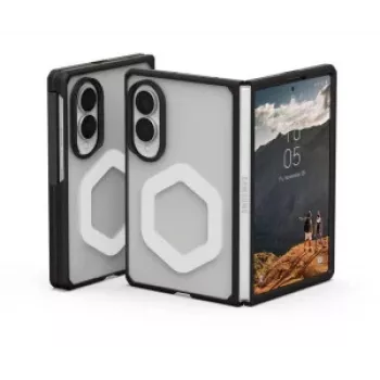 UAG Urban Armor Gear Mouve tok mágneses modullal Samsung Galaxy Z Fold8 készülékhez – Ice (átlátszó)/fekete 214562114343