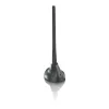 PHILIPS SDV5100/12 szobai TV-antenna 18 dB erősítéssel, UHF/VHF/FM, fekete