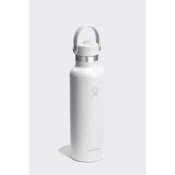 Hydro Flask 21 Oz Standard Flex Straw Cap (621 ml) – fehér