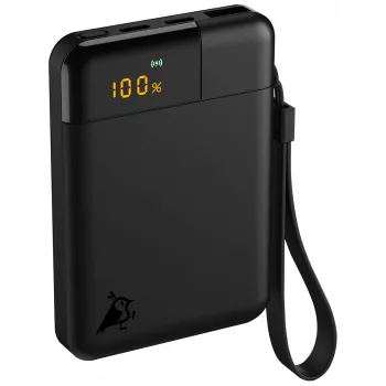 Aqiila Powerbird B5 powerbank 12W fekete 5000 mAh (AQPBPBIB5BBK935)