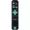 One For All URC4923 csere távirányító Roku TV-hez, tanulófunkció, 1 készülék, fekete