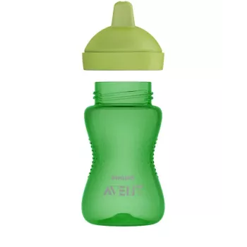 Philips AVENT My Grippy tanuló ivópohár kemény ivócsőrrel 300 ml, 18M+, zöld